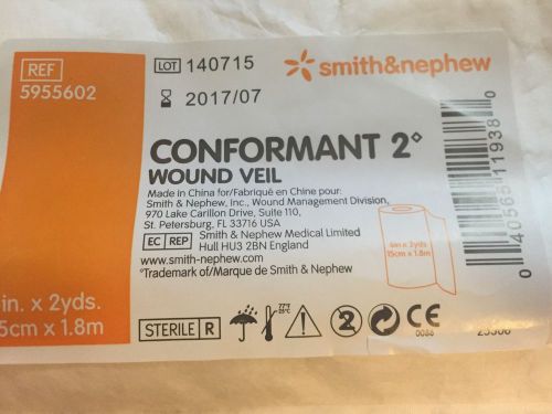 Conformant 2 Wound Veil Non-Adherent Wound Contact Layer: 6&#034; x 2 yd Roll - Each