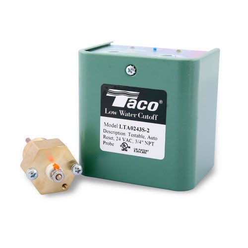 NEW TACO LTA0243S-2 ELECTRONIC, (24V) AUTO RESET LOW WATER CUT-OFF (WATER)
