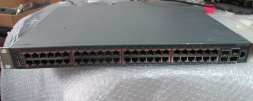 Avaya Ethernet Routing Switch 4850GTS-PWR+ POE switch