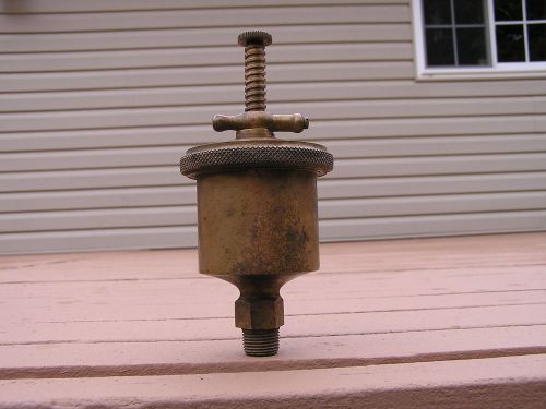 Lunkenheimer  “ ideal&#034; no.2   automatic grease cup,   brass oiler. for sale