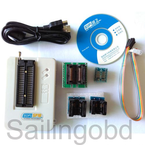 Sofi SP16-B High Speed USB Programmer EEPROM FLASH ISP 40 Pins Automatic Burner