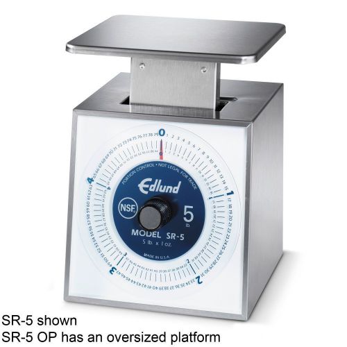 Edlund SR-5 OP Premier Rotating Dial 5 lb Portion Scale with Platform