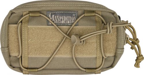 Maxpedition MX8001K Janus Extension Pocket Khaki Main Opening: 8&#034; x 4&#034; x 1.5&#034;