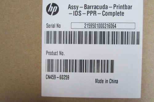 New Genuine HP CN459-60259 Assy Barracuda Printbar IDS PPR Complete