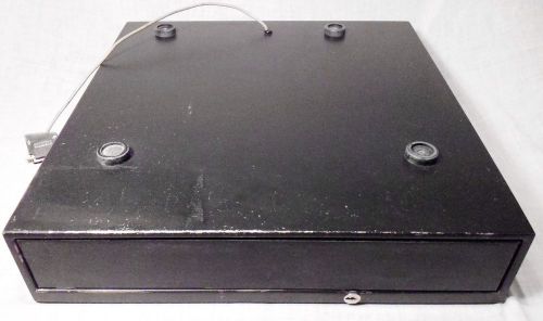 APG Cash Regster Drawer M1D12D185-2RS 19&#034; x 18&#034; X 4&#034; w/ 4 Pin Data Cable &amp; Keys