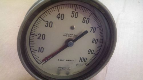 New weksler pressure gauge 0 to 100 psig sa24-3pfp-rwbx / 6685-00-872-4741 for sale
