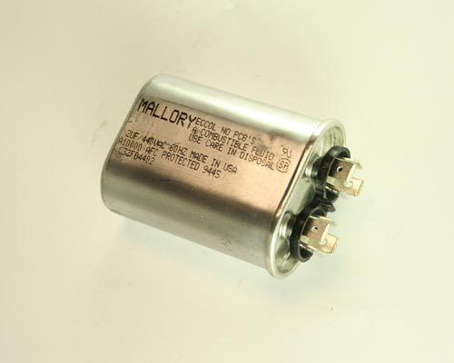 2x 2uf 440vac motor run capacitor 440v ac 2mfd 440 volts pump unit 2 mfd vac for sale