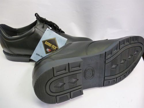 HAIX Office Gore Herren Black Leather Work Shoe Size 13.5 NEW
