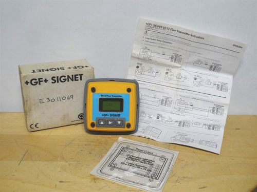 + GF + Signet * Flow Transmitter * Part Number 3-8512 * New in the Box