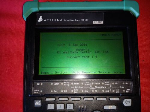 Acterna JDSU EDT-135 2MB/s E1 &amp; Data Tester