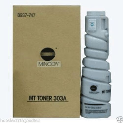 NEW Konica Minolta Toner MT 303A Genuine Bottle 8937-747 Factory Sealed OEM