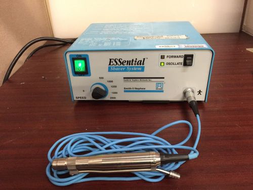 Smith and nephew essential shaver system w/ hand piece 7032-6603 for sale