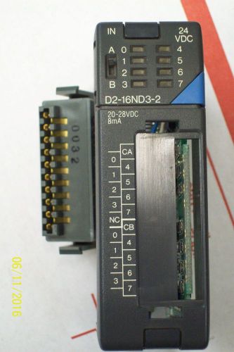 Automation Direct D2-16ND3-2 PLC 16PT 24VDC Source Input Module