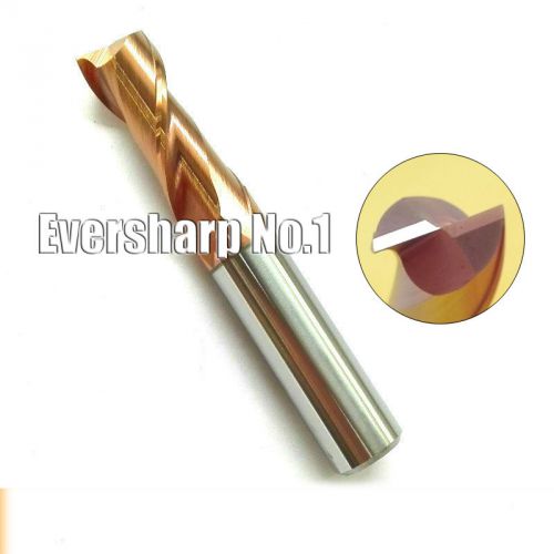 1pcs HRC60 Solid Carbide 2Flute Flat Long EndMill Cutting Dia 4mm Length 75mm