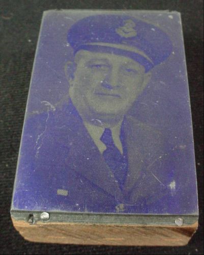 Photo printers block etched photo named canadian military officer egglestone for sale