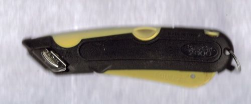 Easy Cut 2000 Safety Box Cutter Knife Easycut YELLOW #2