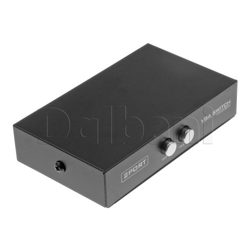 38-69-0012 New VGA to VGA 2 in 1 Out Video Converter Switch 44
