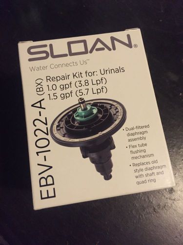 Sloan optima plus battery urinal repair flushometer diaphragm ebv-1022-a (bx) for sale