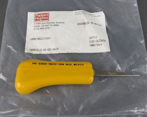Packard-Delphi-Hughes Contact Insertion / Extraction Tool NSN: 5120-00-452-0429