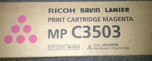1 RICOH PRINT CARTRIDGE MAGENTA C3503