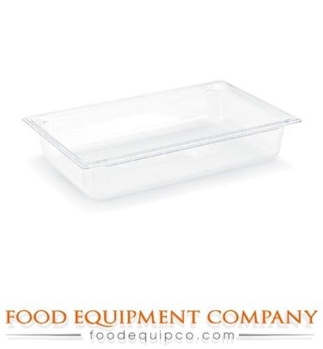 Vollrath 8004410 Super Pan® Plastic Pans Low Temperature Clear  - Case of 6