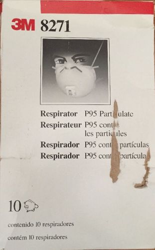 3M 8271 P95 Particulate Respirator 10/pkg