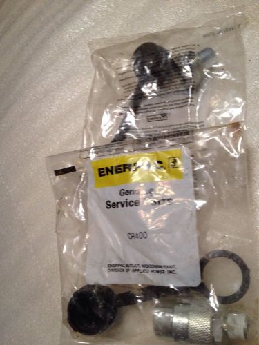 ENERPAC Hydraulic Hose Couplers CR400 &amp; CH604 W/ Dust Caps NEW