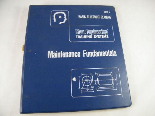 TPC TRAINING SYSTEMS TRAINEE&#039;S GUIDE TO BASIC BLUEPRINT READING 160 PAGES UNIT 1