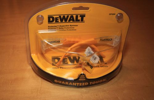 Dewalt Protector Clear High Performance Lightweight Protective Safety Glasses