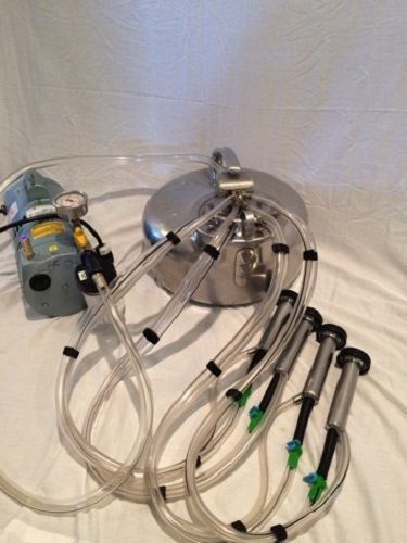 MODEL STRS ONE COW COMPLETE PORTABLE MILKING SYSTEM SURGE MILKER MILKING MACHINE