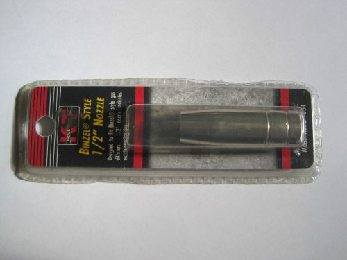 New sealed KT industries Binzel style 1/2&#034; nozzle model 2-1531 30 Day Warranty