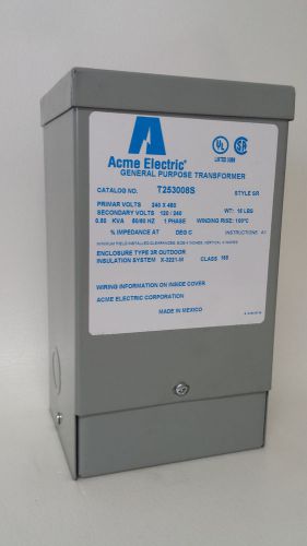 New Acme Transformer 4LEG2 T111683 1 Single Phase