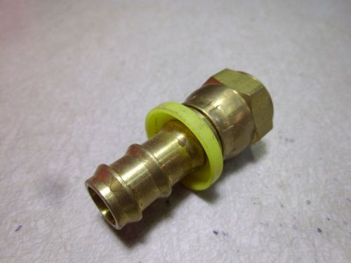 Lawson 97509 barb-lok end 1/2 hose end 3/4-16 thread female flare jic #60003 for sale