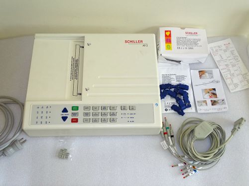 Schiller Cardiovit AT-2 Cardio ECG Printer with Accessories
