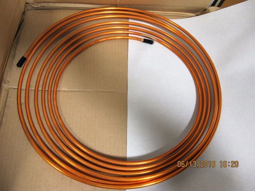 5/16” x 25’ soft coil refrigeration copper tubing military grade astm b75 for sale