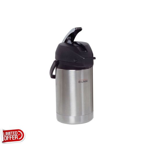 SALE Bunn Airpot Stainless Steel 2.5 l Carafe Coffee Urns Percolators
