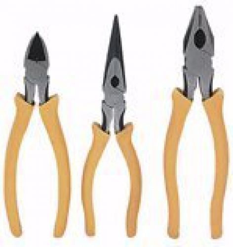 Pittsburgh 3 Piece High Voltage Electrician&#039;s Pliers