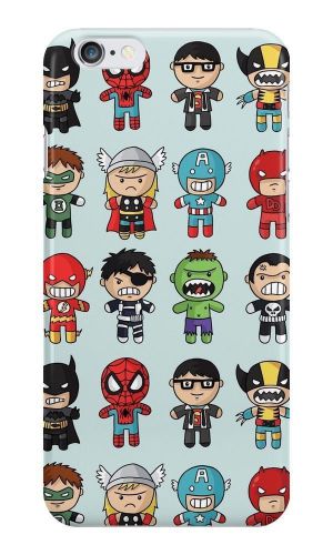 Funny Marvel Pattern Thor Captain Amer Apple iPhone iPod Samsung Galaxy HTC Case