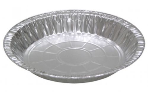 Pactiv Y21940 9&#034; Extra Deep Foil Pie Plate - 400 / CS