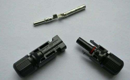 1 Pair MC4 30A Connector for Solar Panel Male Female Set PV Cable Wire ASAF