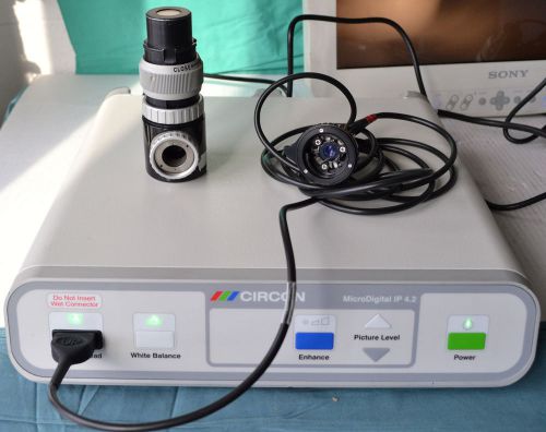Circon ACMI Microdigital IP 4.2 Edoscopy Camera Console with ACMI MV10070 Camera