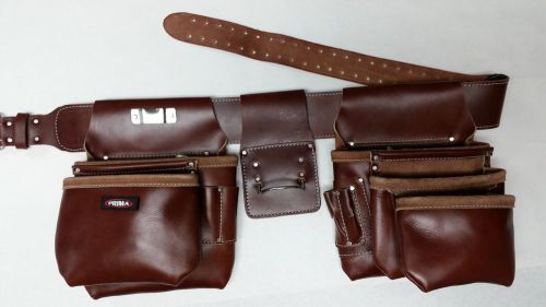 15 Pocket Professional leatherTool Pouch Set