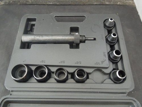 GENERAL S1274 GASKET PUNCH SET 8 PIECE USED