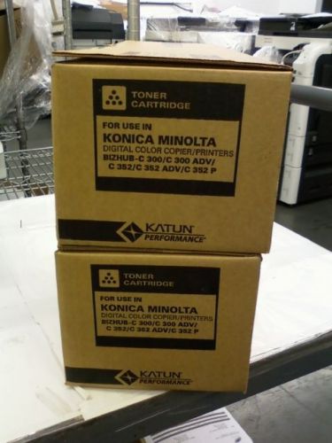 KMBS COMPATIBLE BLACK TONER FOR C350 C352 8938705 NEW IN BOX MADE BY KATUN