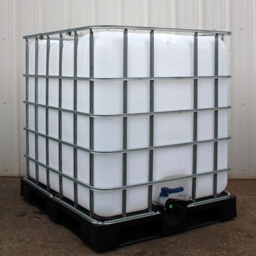 275 gallon ibc tote food grade liquid storage emergency hydro aquaponics - new for sale