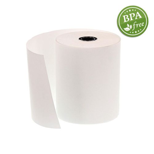 Royal 3-1/8&#034; x 200&#039; Thermal 1 Ply BPA Free Register Rolls, Package of 30, RR8313