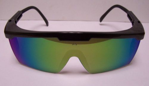 Lot of 144 pair a-safe squire safety glasses t1605-5rm new rainbow mirror lens for sale