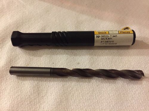 GUHRING 5/16&#034;- 7.94MM Carbide Coolant Drill
