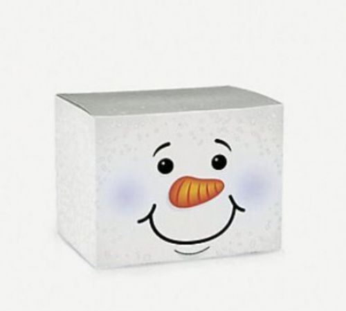 HOLIDAY SNOWMAN GIFT BOXES - 1 Dozen