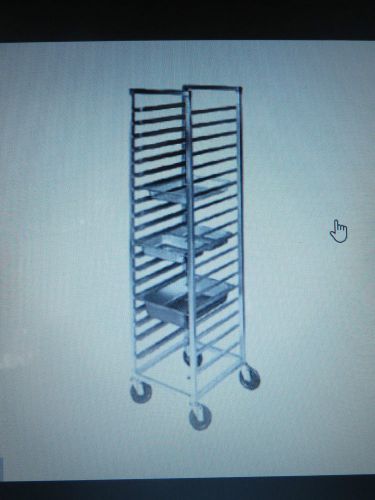 New in box commercial kitchen 20 tier bun pan rack / sheet pan rack with wheels for sale